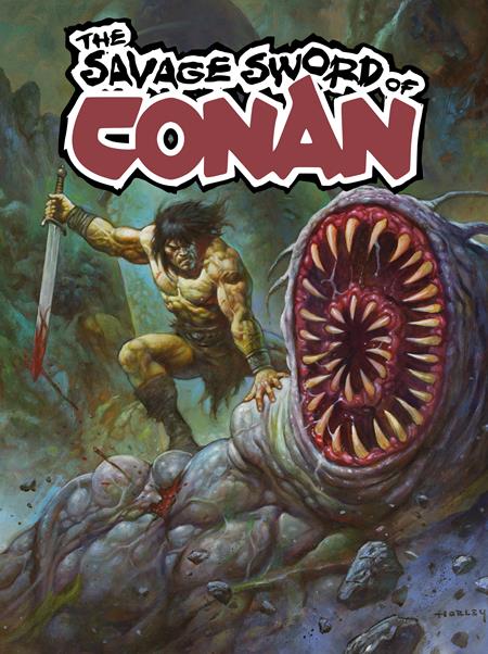 Savage Sword Of Conan #14  C Alex Horley Foil Var