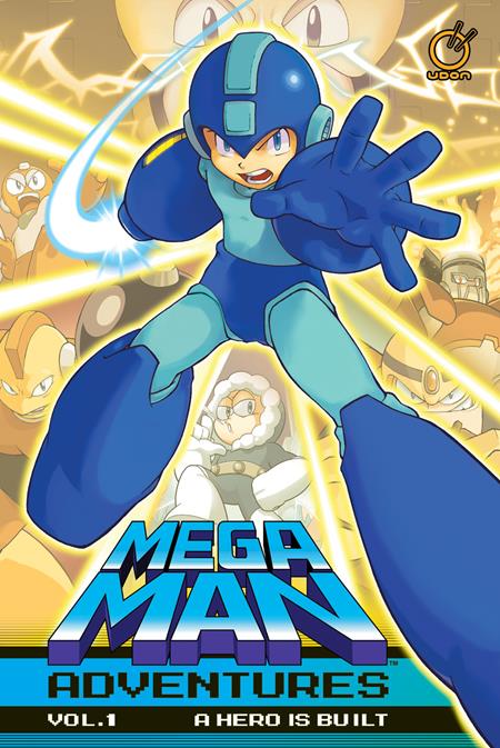 Mega Man Adventures  | Hardcover Vol 01 (of 4) A Hero Is Built - Graphic Novel - Image - Pop Weasel