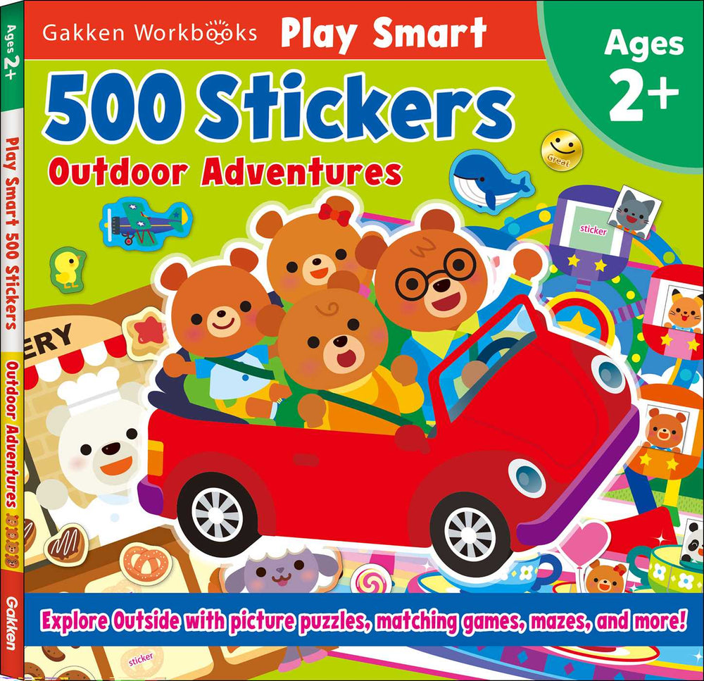 Play Smart 500 Stickers Outdoor Adventures image - Books - Image - Pop Weasel