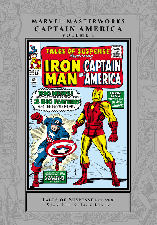 Marvel Masterworks: Captain America Vol. 1 [Remasterworks] | Hardcover - Image