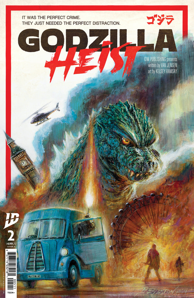 Godzilla: Heist - Comics - Image - Pop Weasel