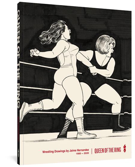Queen Of The Ring  | Hardcover Wrestling Drawings By Jaime Hernandez 1980-2020 - Graphic Novels - Image - Pop Weasel