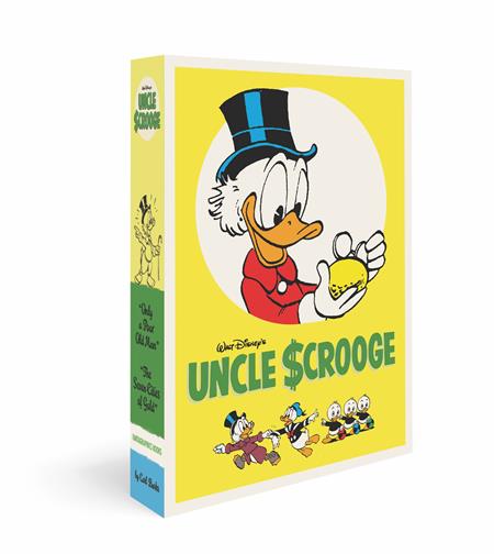 Walt Disneys Uncle Scrooge Gift Box Set Only A Poor Old Man & The Seven Cities Of Gold Vols 12 & 14  | Hardcover - Graphic Novels - Image - Pop Weasel