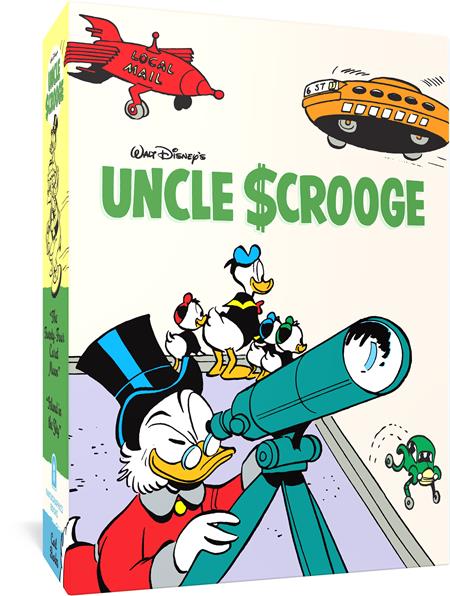 Walt Disneys Uncle Scrooge Gift Box Set The Twenty-four Carat Moon & Island In The Sky Vols 22 & 24  | Hardcover - Graphic Novels - Image - Pop Weasel