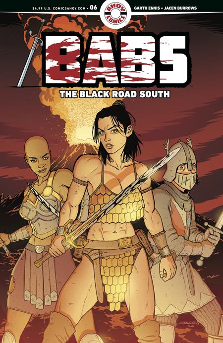 Babs The Black Road South #6 (of 6)  A Jacen Burrows