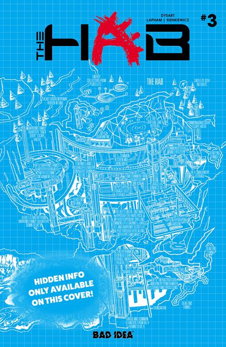 Hab #3 (of 5)  C David Lapham Blueprint Var