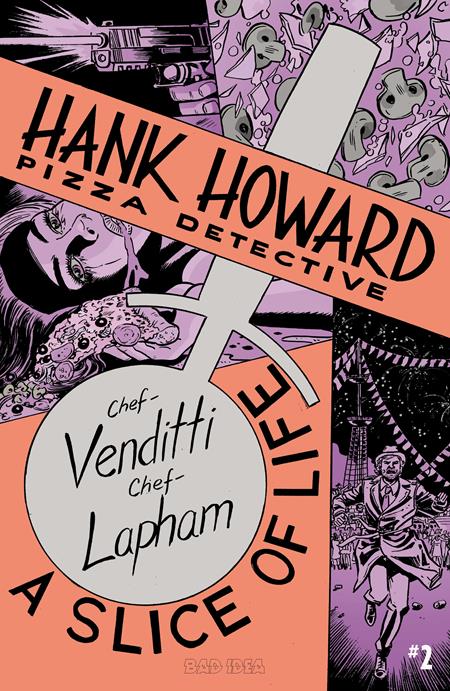 Hank Howard Pizza Detective A Slice Of Life #2 (of 2)  A David Lapham