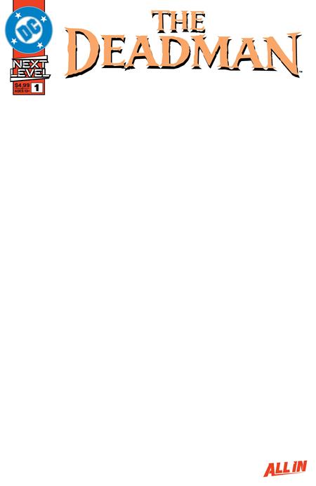 Deadman #1 (of 6)  F Blank Card Stock Var