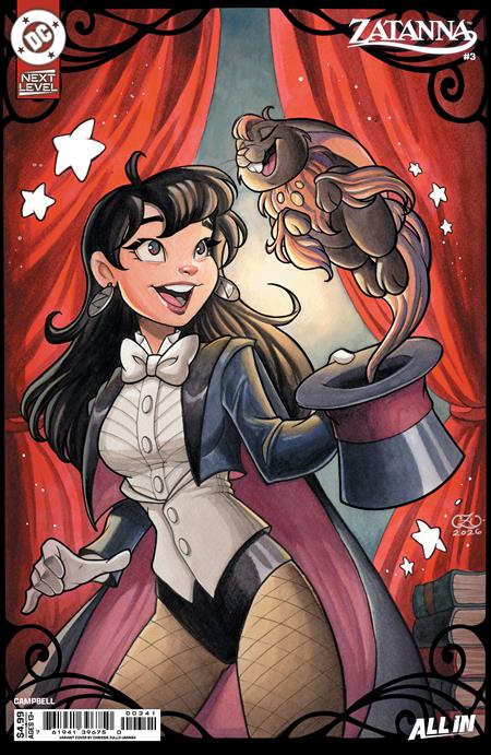 Zatanna (2026) #3  D Chrissie Zullo-uminga Card Stock Var