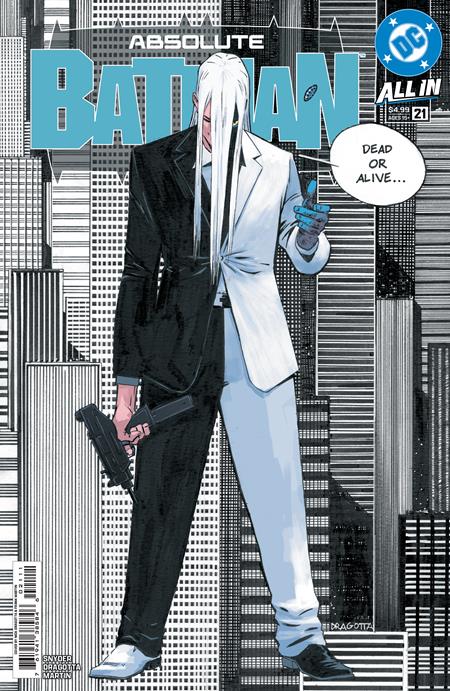 Absolute Batman #21  A Nick Dragotta Two-face