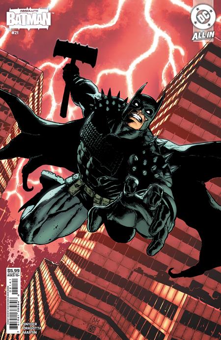 Absolute Batman #21  D Doug Mahnke Card Stock Var