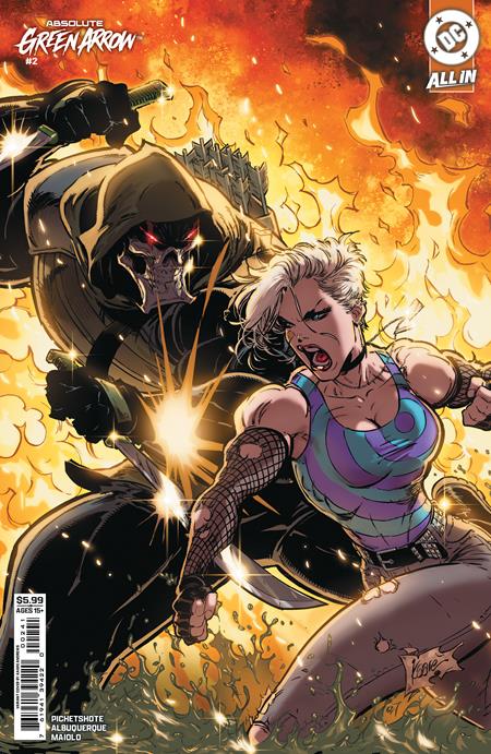 Absolute Green Arrow #2 (of 6)  D Kaare Andrews Card Stock Var