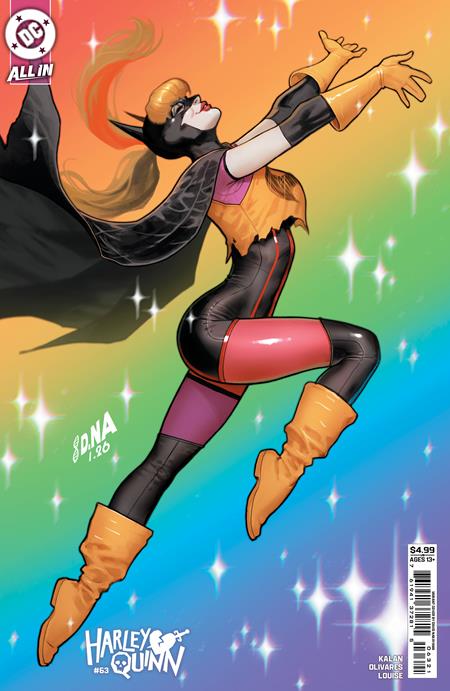 Harley Quinn #63  B David Nakayama Card Stock Var