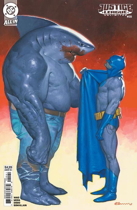 Justice League Unlimited #20  D Fabrizio De Tommaso Card Stock Var