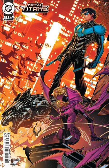 New Titans #36  C Jonboy Meyers Card Stock Var