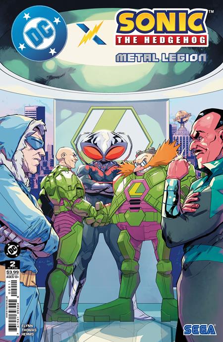 DC X Sonic The Hedgehog The Metal Legion - Comics - Image - Pop Weasel
