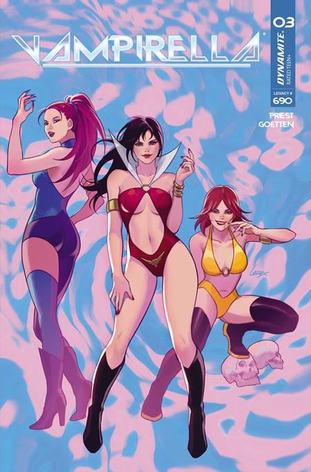 Vampirella (2026) #3  M Leirix Li K-pop Homage Var