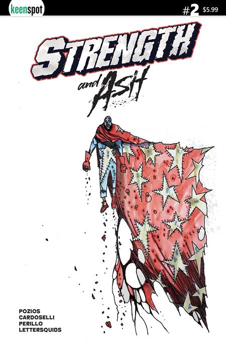 Strength & Ash #2  B Stefano Cardoselli & Francesca Perillo Tattered Cape Var