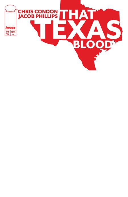 That Texas Blood #21  D Blank Sketch Var (mr) (allocations May Occur)