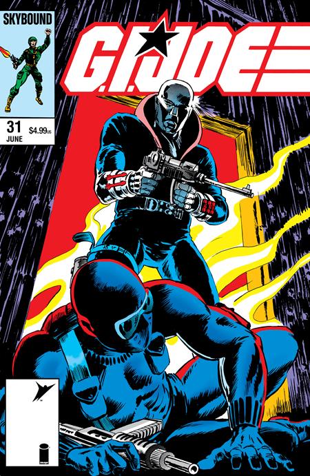 Gi Joe A Real American Hero #31 Hama Files Edition  C Michael Golden Foil Var