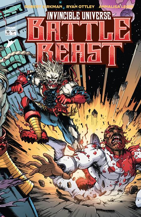 Invincible Universe Battle Beast #10 C Inc 1:10 Chris Burnham & Brian Reber Connecting Var - Image