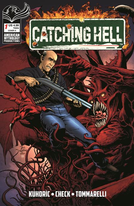 Catching Hell Feat Reggie Bannister #1  A Roy Allan Martinez Previously Solicted Thru Diamond