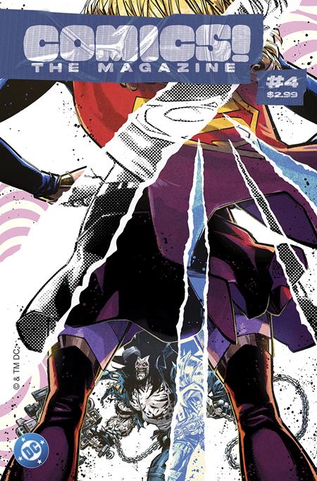 Comics The Magazine #4  A Jorge Corona Supergirl & Lobo