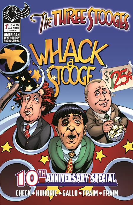 Three Stooges American Mythology 10th Anniversary - Comics - Image - Pop Weasel