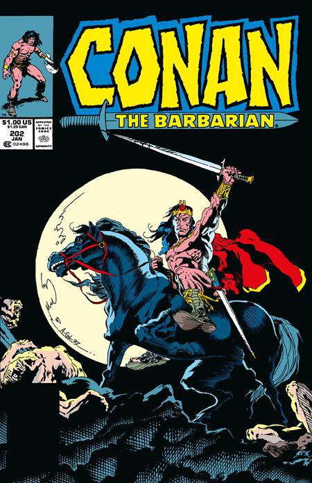 Conan The Barbarian The Original Comics Omnibus Vol 08 Direct Market Edition Armando Gil - Graphic Novels - Image - Pop Weasel