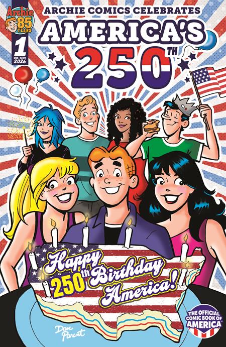 Archie Comics Celebrates Americas 250th  | One Shot  A Dan Parent - Comics - Image - Pop Weasel