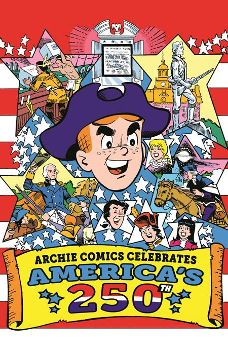 Archie Comics Celebrates Americas 250th  | One Shot  E Stan Goldberg Life With Archie Retro Foil Full Art Var