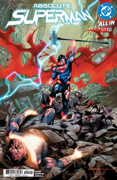 Absolute Superman #21  A Rafa Sandoval