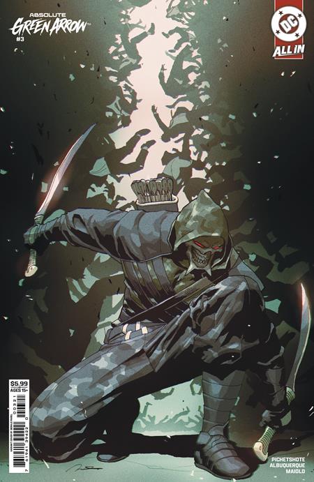 Absolute Green Arrow #3 (of 6)  B Gerald Parel Card Stock Var