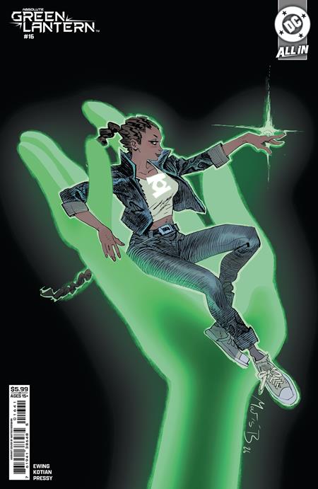 Absolute Green Lantern #16  D Matias Bergara Card Stock Var