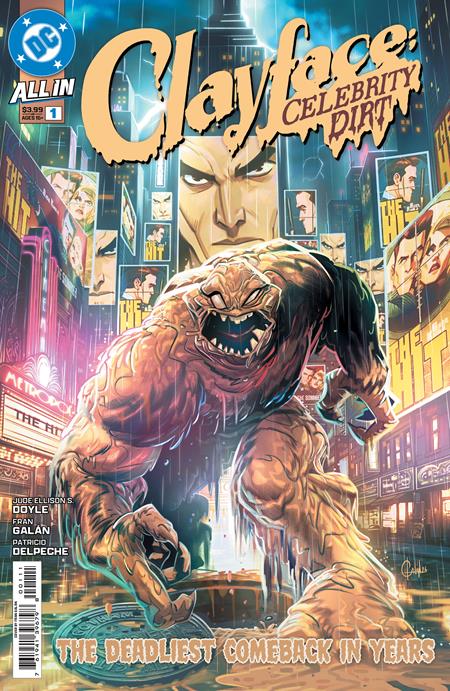 Clayface Celebrity Dirt #1 (of 6)  A Fran Galan
