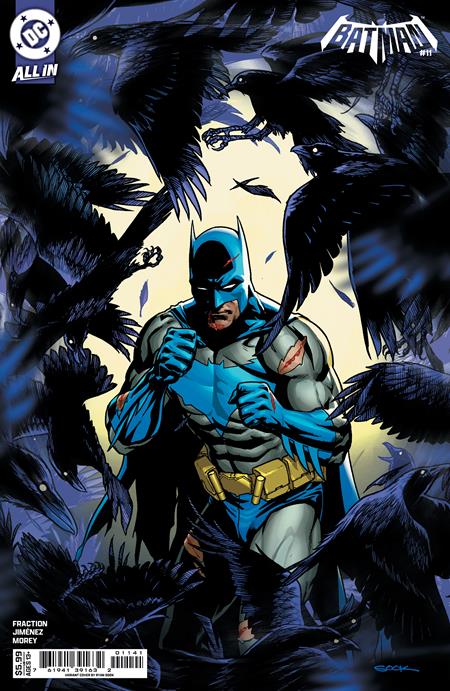 Batman #11  D Ryan Sook Card Stock Var