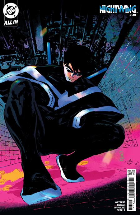 Nightwing #140  C Werther Dell Edera Card Stock Var