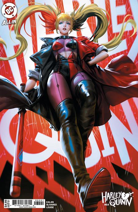 Harley Quinn #64  D Derrick Chew Card Stock Var