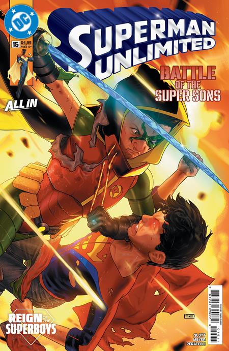 Superman Unlimited #15  A Taurin Clarke (the Reign Of The Superboys)