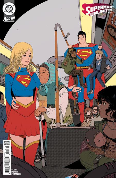 Superman Unlimited #15  B Zoe Thorogood Card Stock Var (the Reign Of The Superboys)
