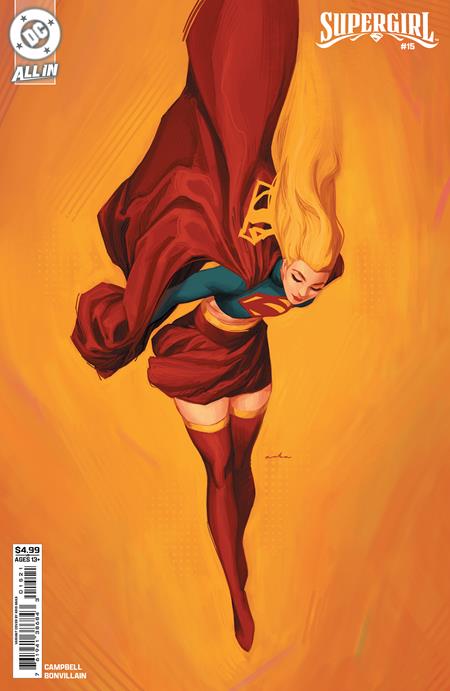 Supergirl #15  B Kris Anka Card Stock Var (the Reign Of The Superboys)
