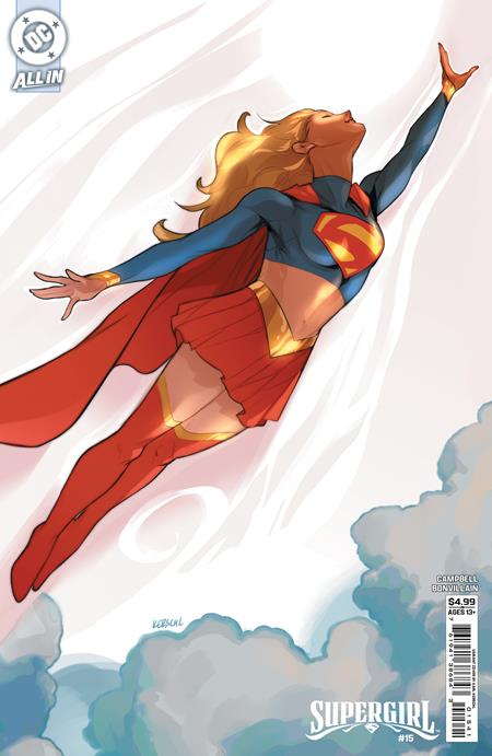 Supergirl #15  D Karl Kerschl Card Stock Var (the Reign Of The Superboys)