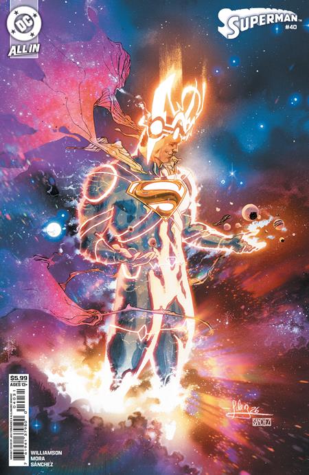 Superman #40  C Javier Fernandez Card Stock Var