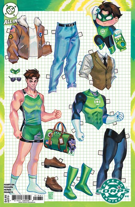 Green Lantern Corps #18  C Rian Gonzales Card Stock Var