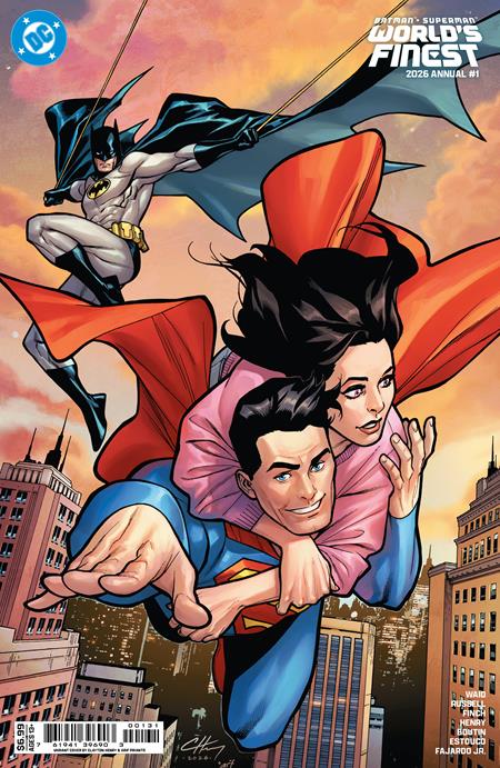 Batman Superman Worlds Finest 2026 Annual #1  | One Shot  C Clayton Henry Card Stock Var