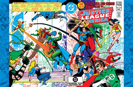 Justice League Of America #200 Facsimile Edition  A George Perez