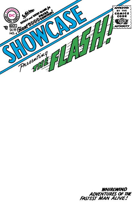 Showcase #4 Facsimile Edition  B Blank Card Stock Var