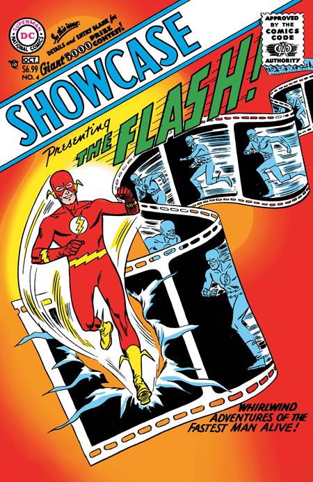 Showcase #4 Facsimile Edition  C Carmine Infantino Foil Var