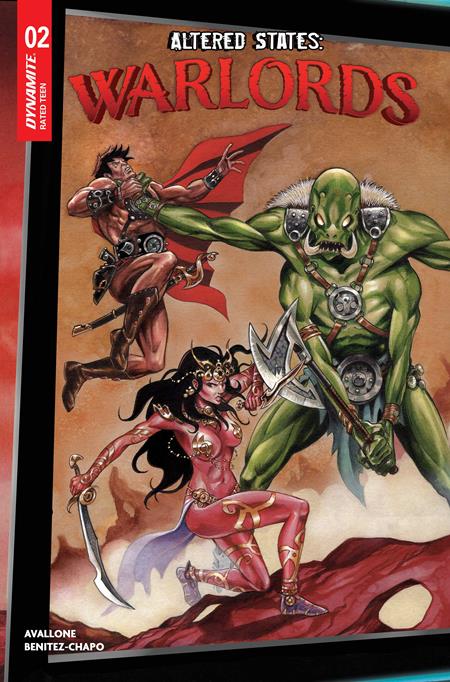 Altered States Warlords #2  B Mike Rooth Var