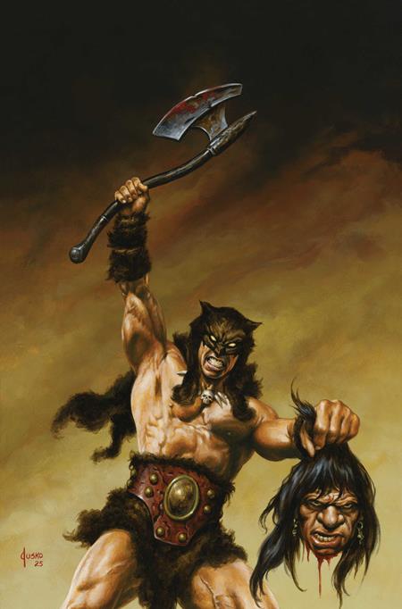 Fire And Ice Darkwolf #1  I Joe Jusko Ltd Virgin Var